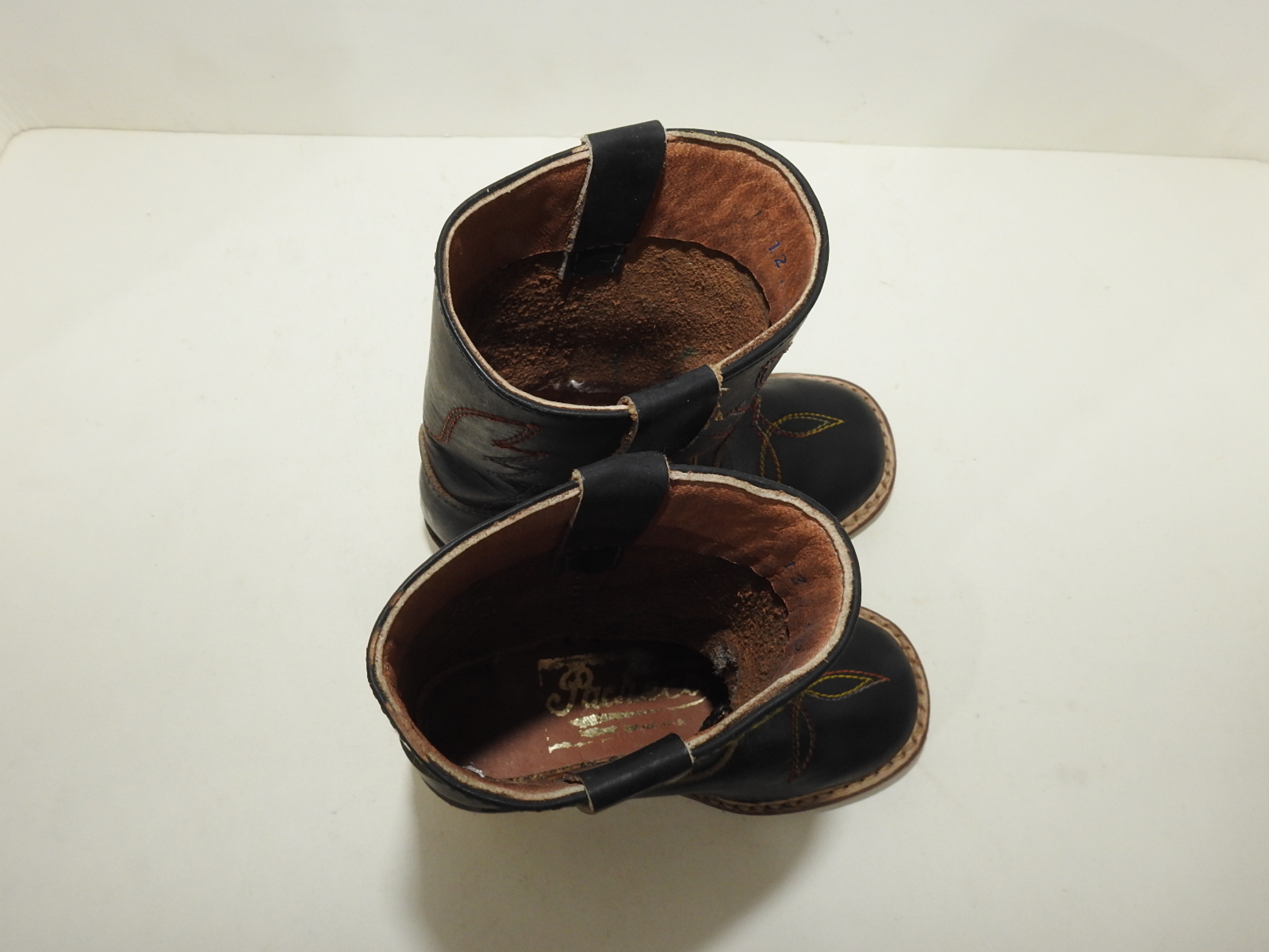 멕시코산 빈티지 가죽으로된 아동용 신발