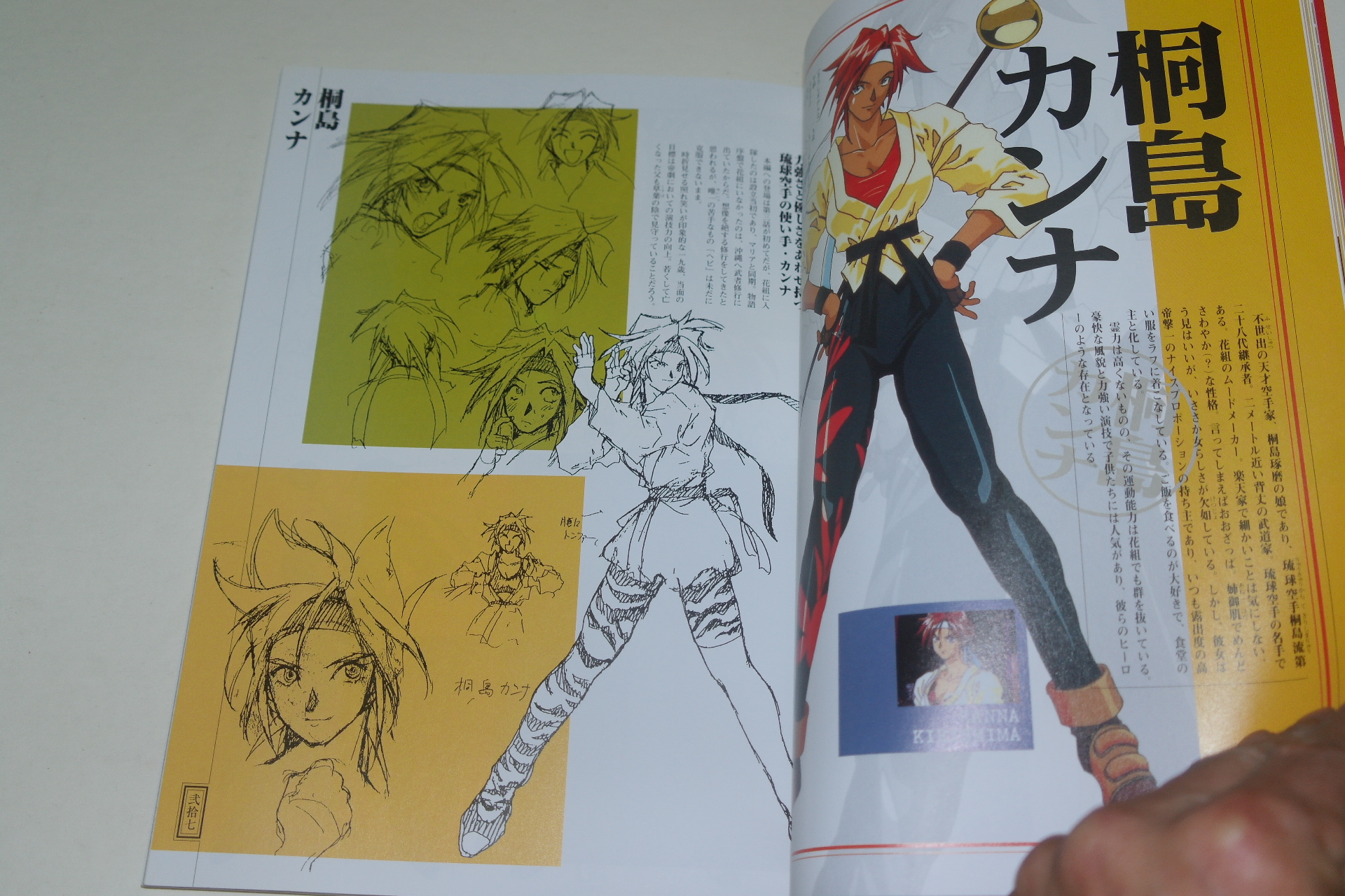 1997년 일본간행 원화&설정자료집