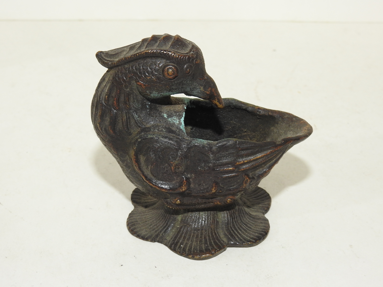 연대가좋은 청동으로된 새모양 필호