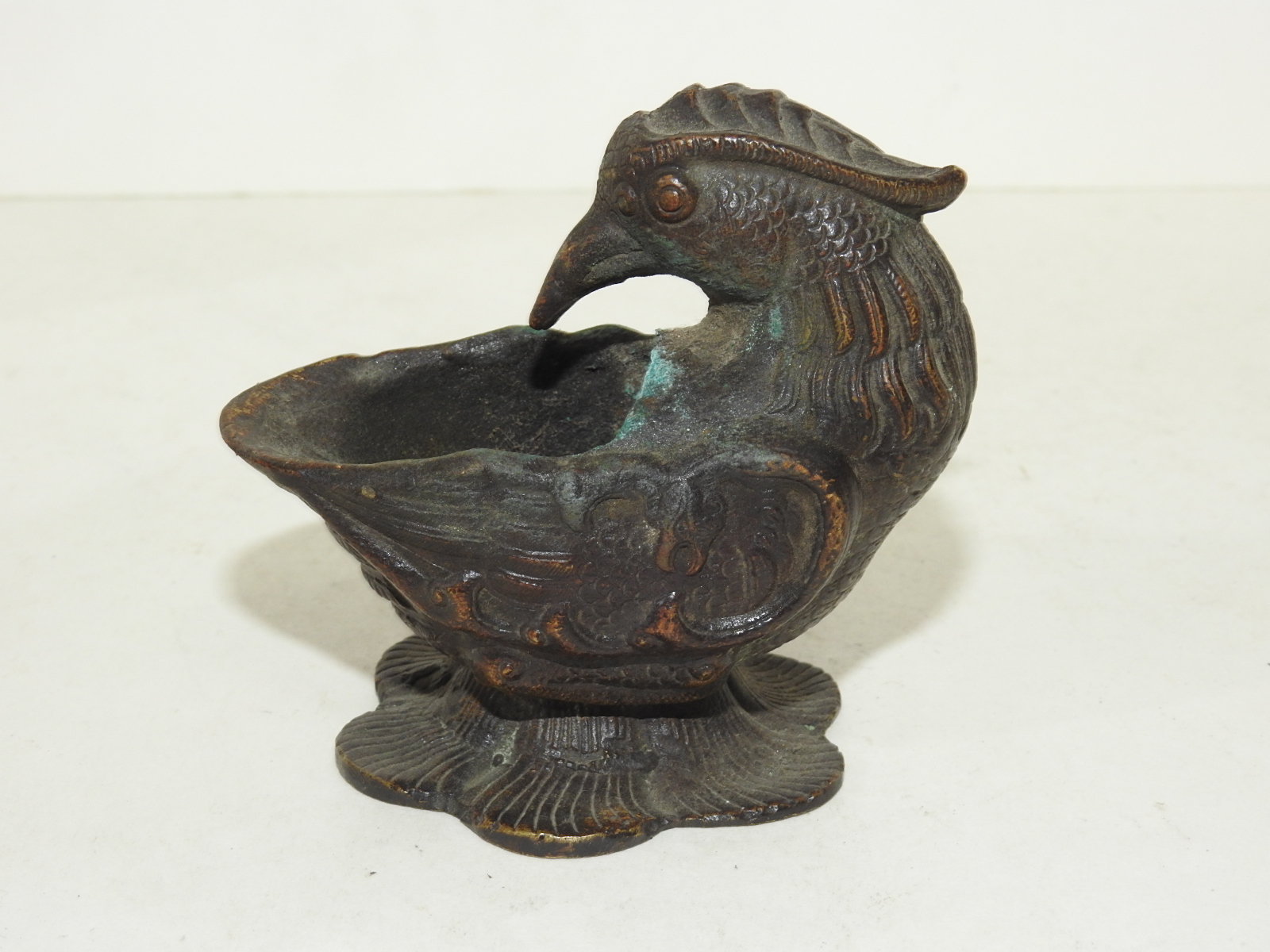 연대가좋은 청동으로된 새모양 필호