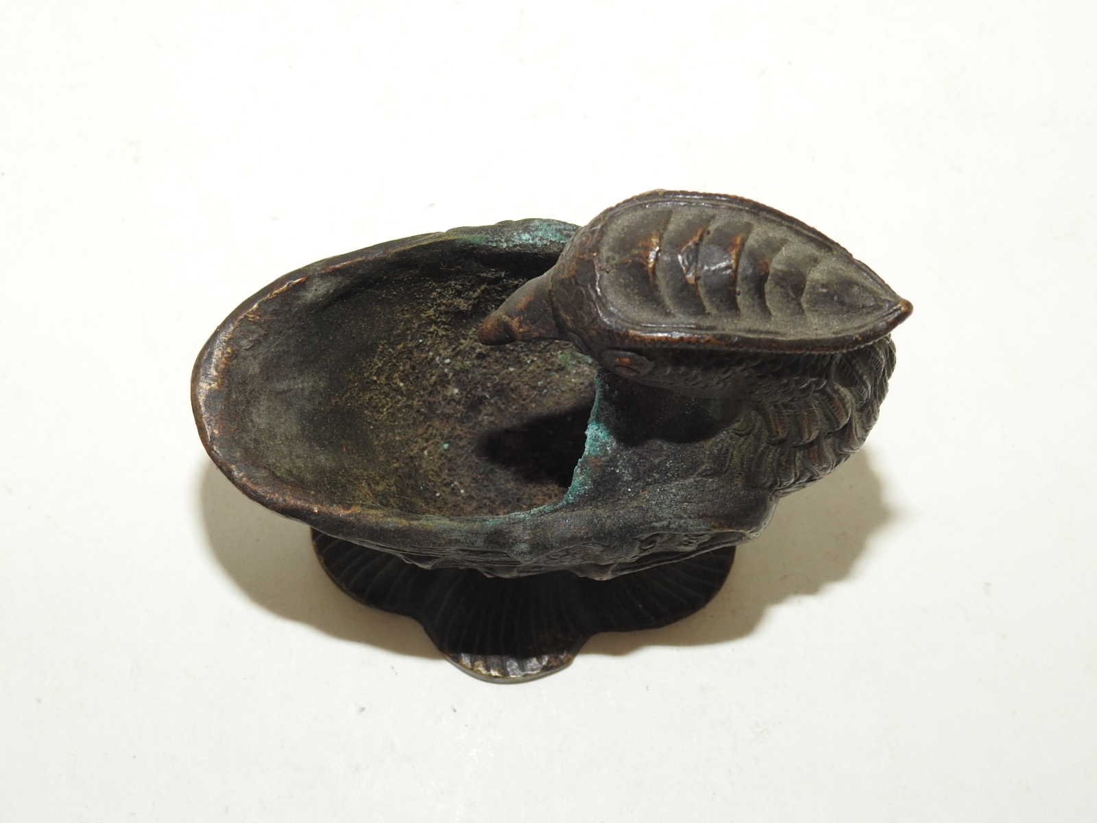 연대가좋은 청동으로된 새모양 필호