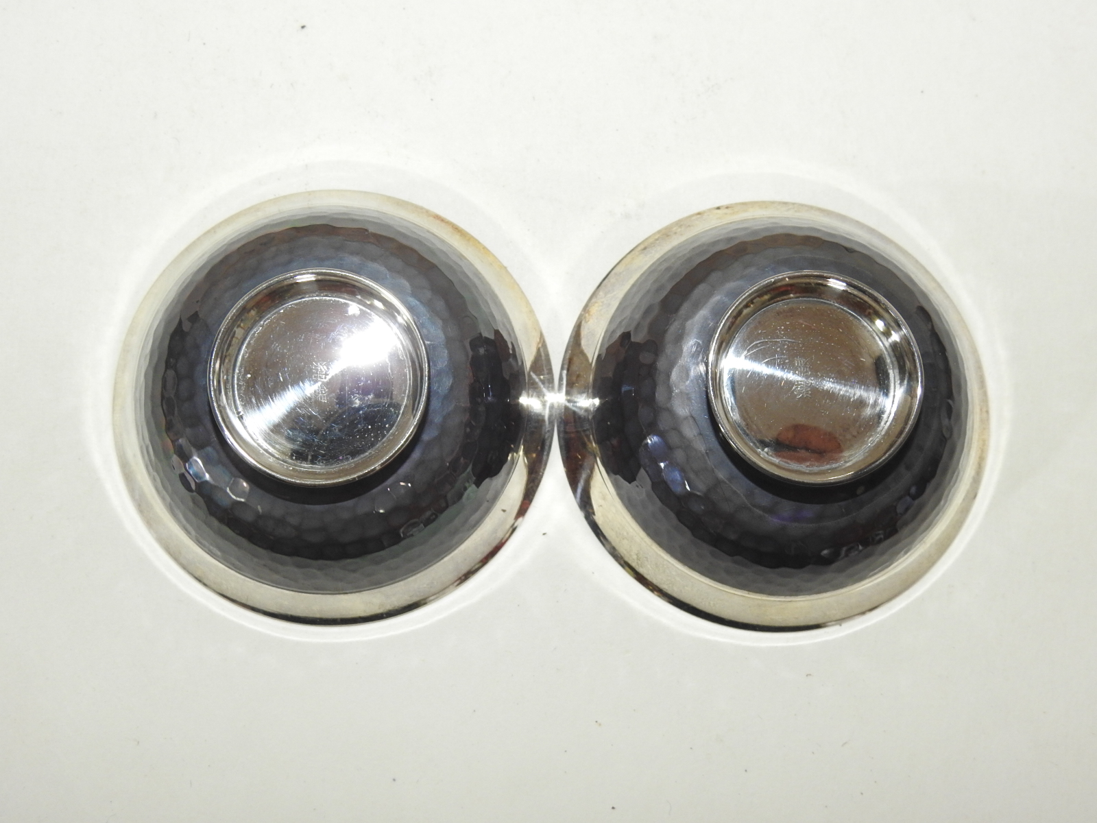 순은에 순금도금된 잔 2점셋트