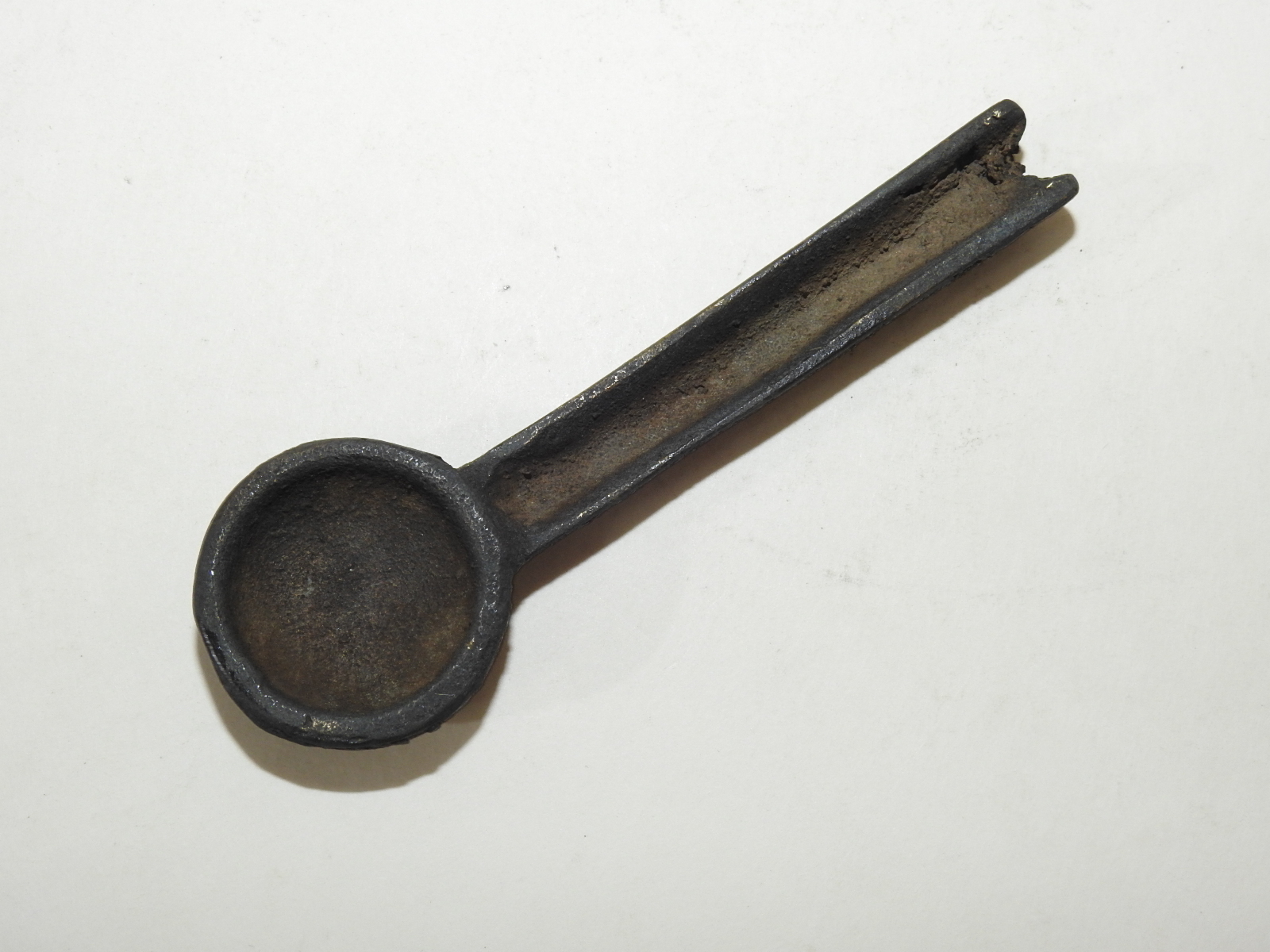 연대가좋은 청동으로된 스푼모양 도구