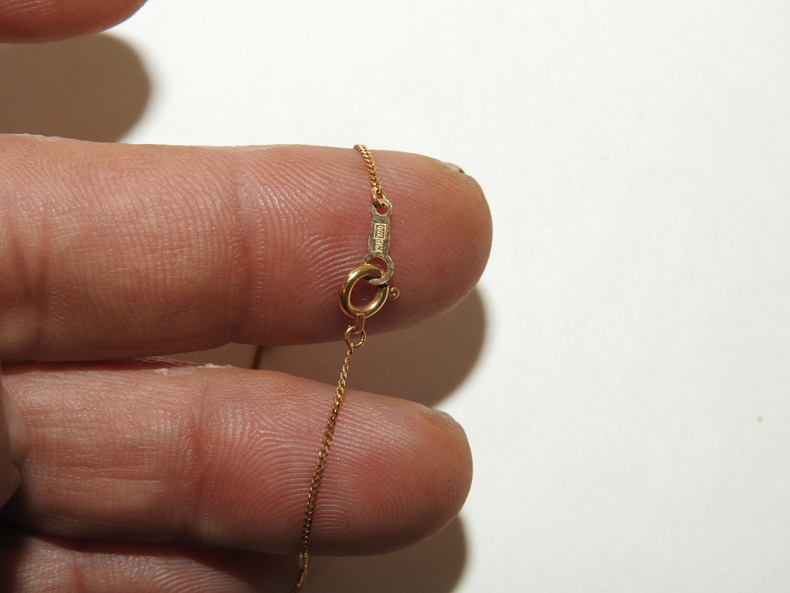 순금 18K 목걸이