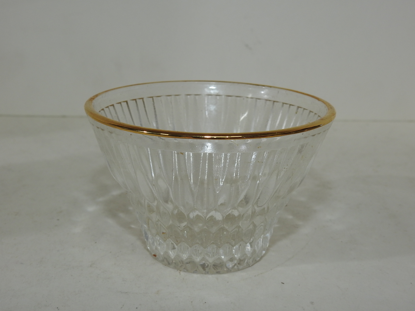 유리에 화문금채된 잔 5점