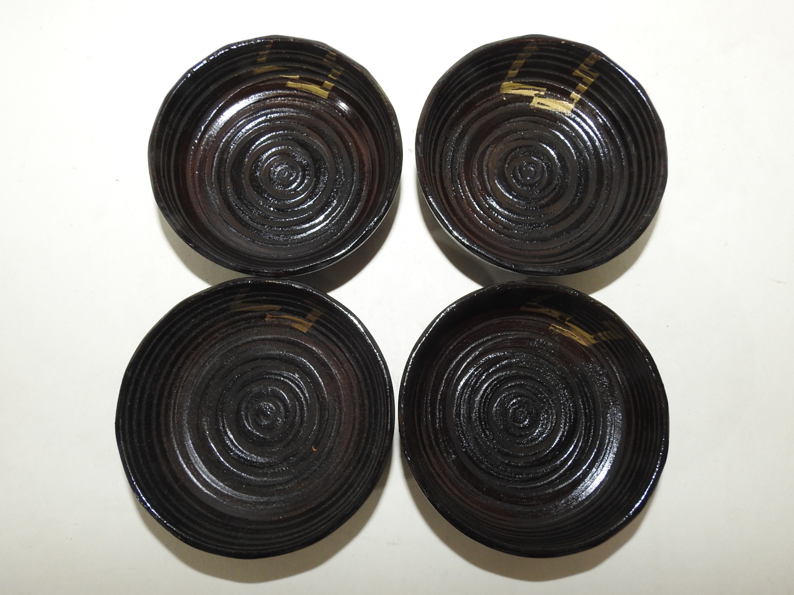 원목나무로된 미사용 완 4점