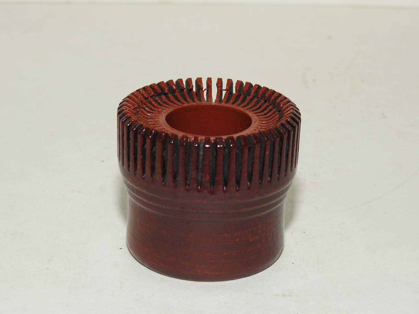 대나무로된 특이한 모양의 차도구