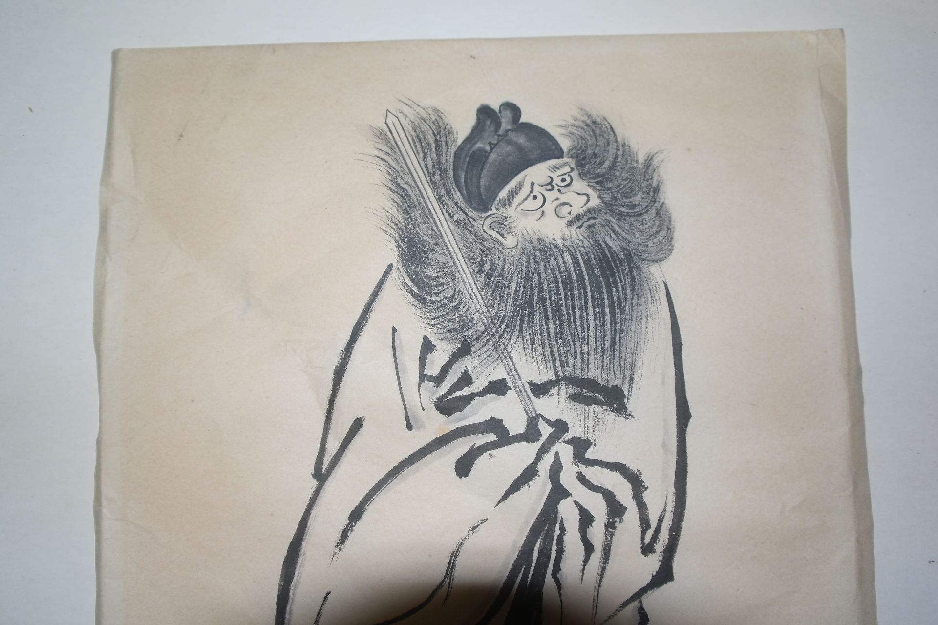 수묵화 신선그림