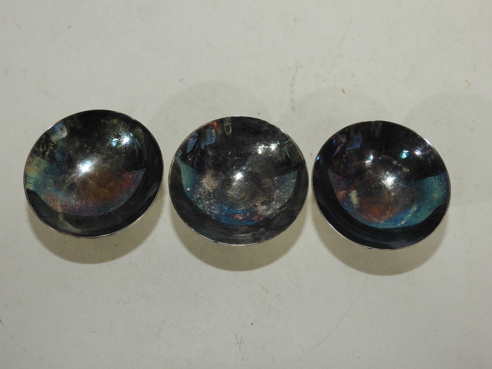 연대가좋은 은도금잔 3점셋트