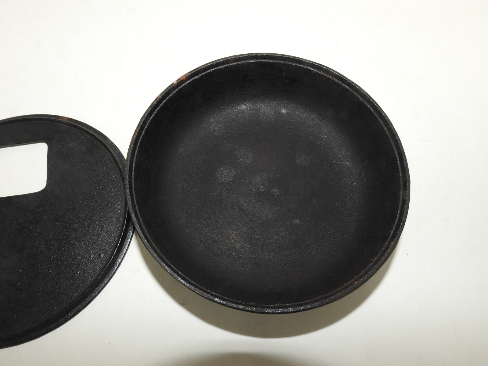 남부철기 무쇠로된 특이한 모양의 완