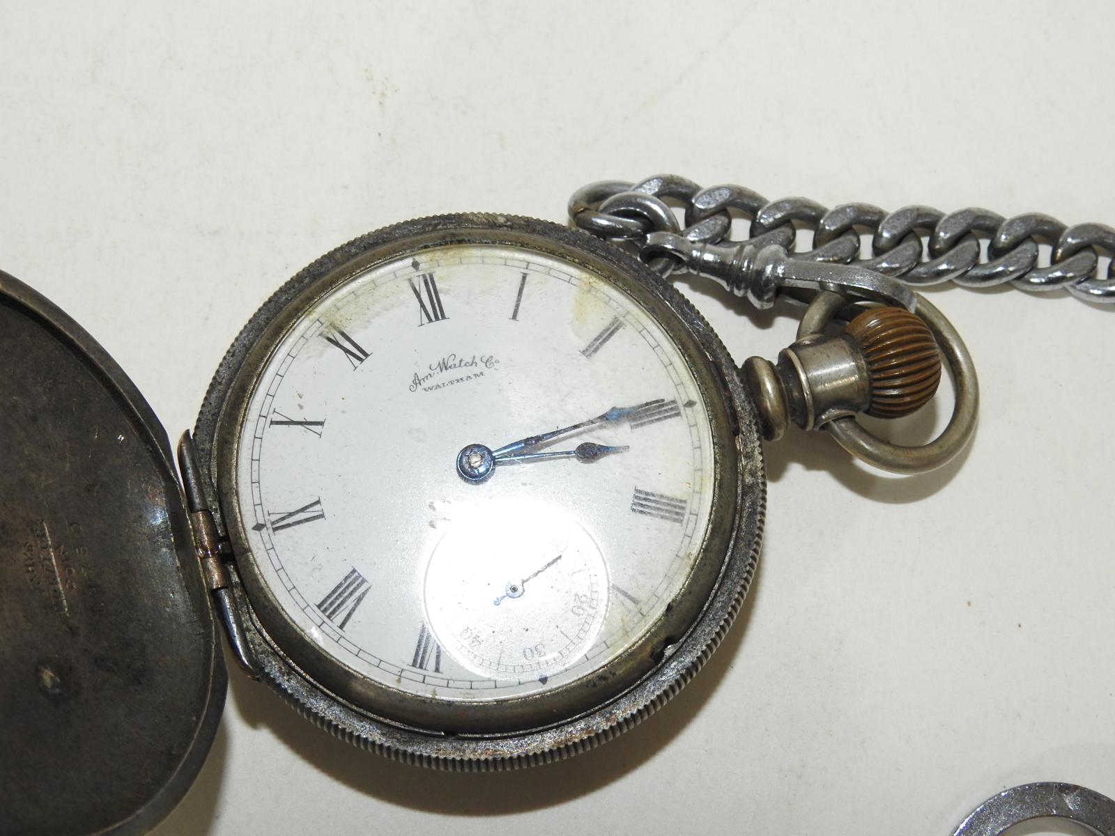 프랑스산 월섬 Waltham 회중시계