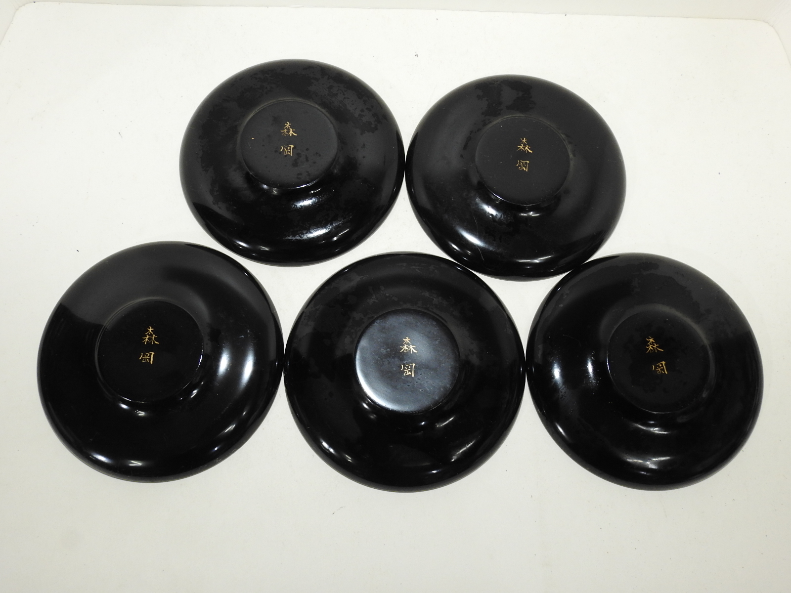 명품 森岡 차탁 5점셋트