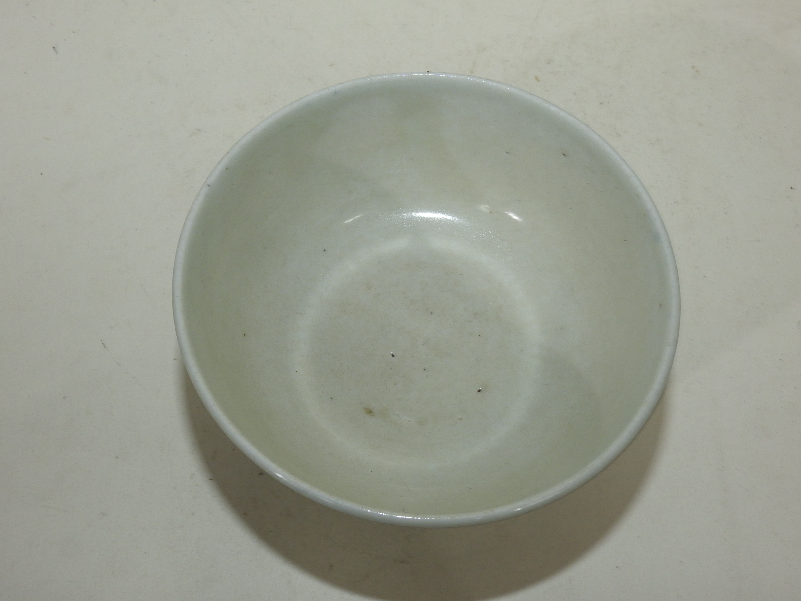 연대가좋은 청화백자 운학문 완