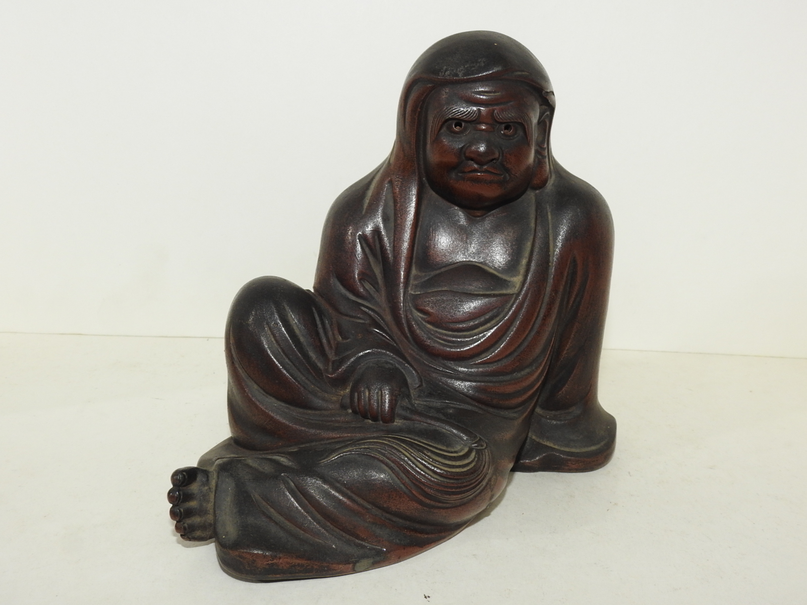 연대가좋은 자사도자기 달마대사 조각상