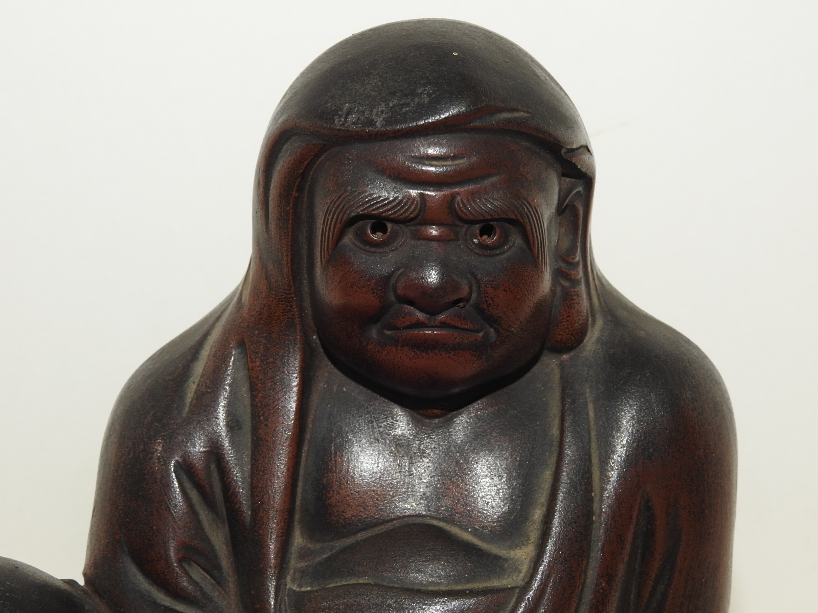 연대가좋은 자사도자기 달마대사 조각상