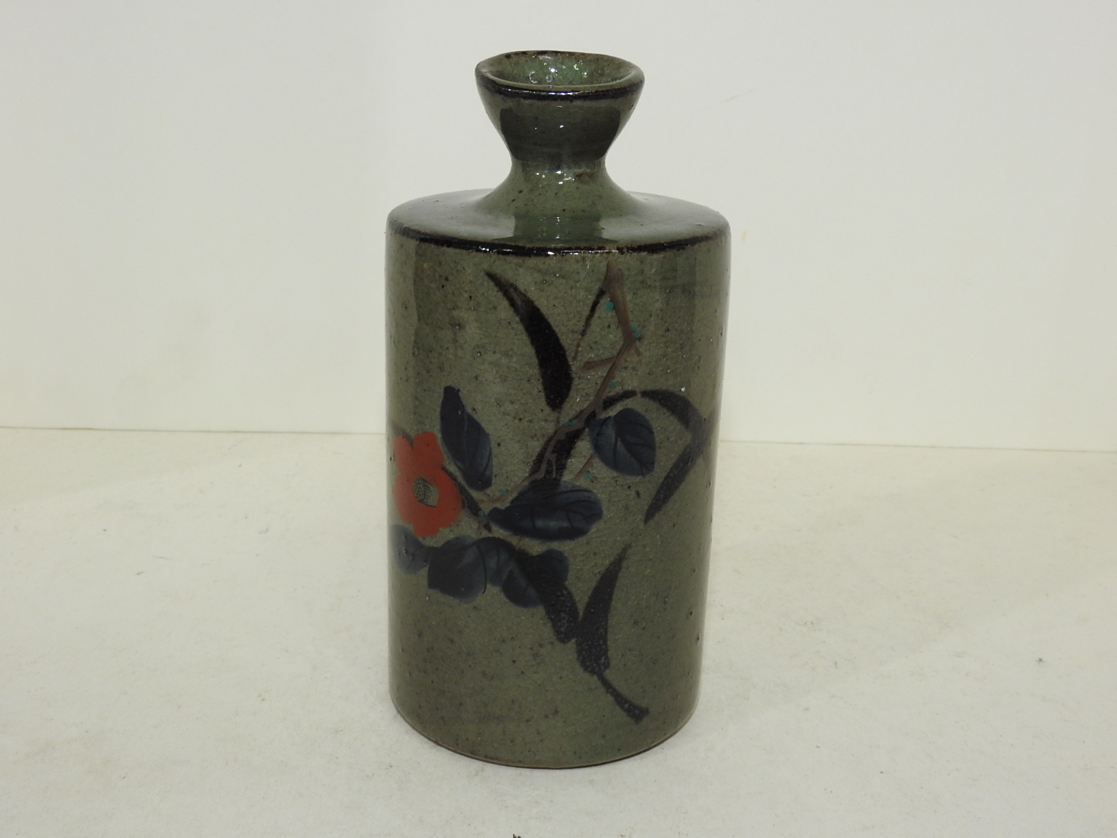 청자 철화진사화문 주병