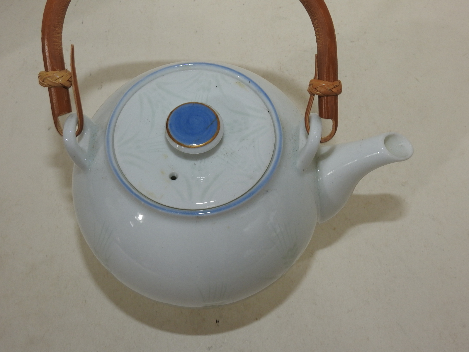 청화백자 보리문 주자