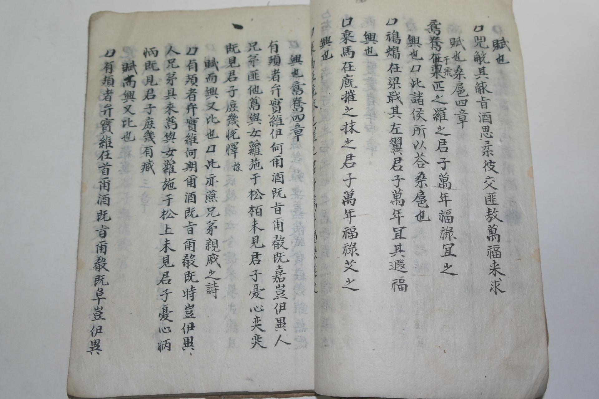 필사본 시전대전(詩傳大全) 1책