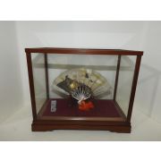 순은(純銀) 부채 조각상