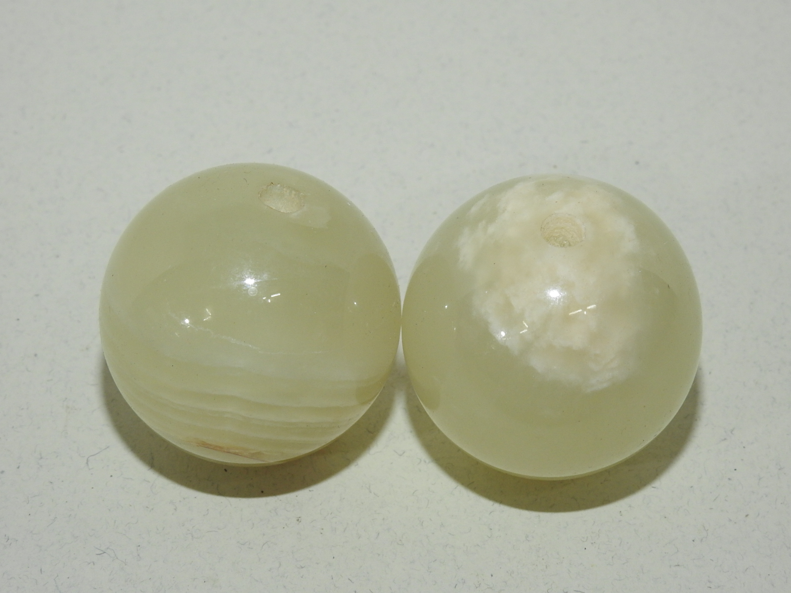 백옥돌로된 추(풍진) 1쌍