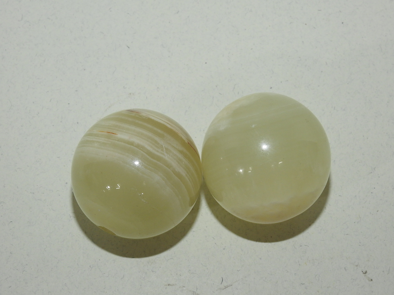 백옥돌로된 추(풍진) 1쌍