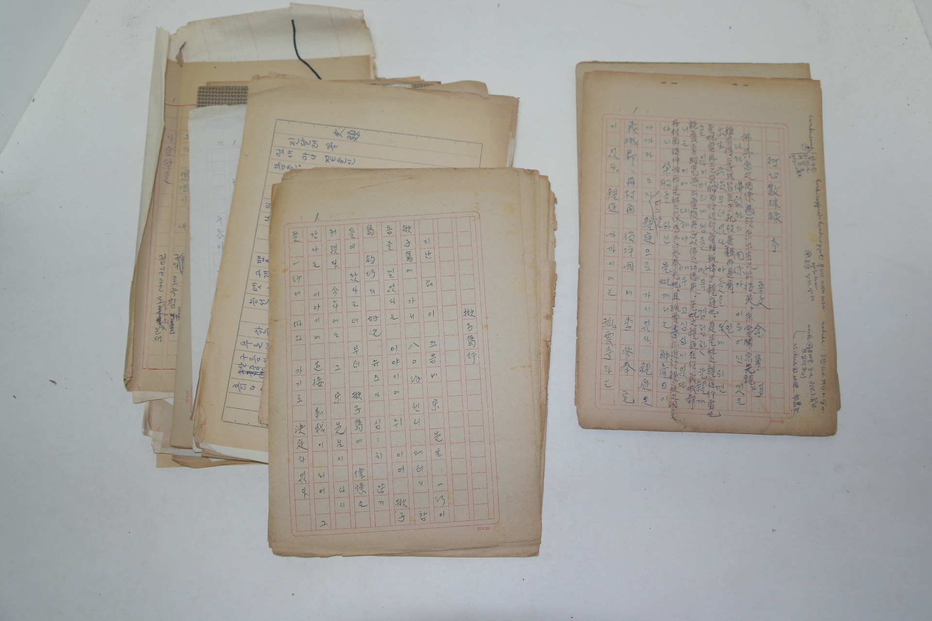 김중명(金重明) 작품원고집 일괄