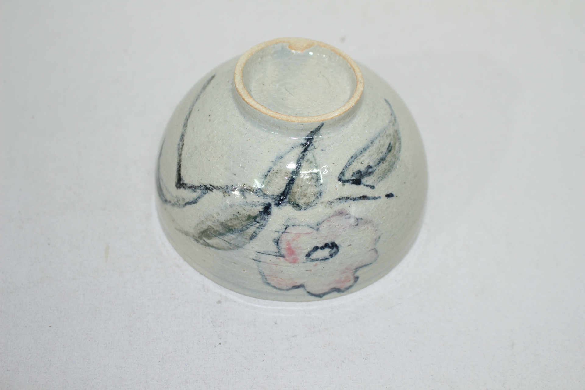 분청자 청화화문 말찻잔