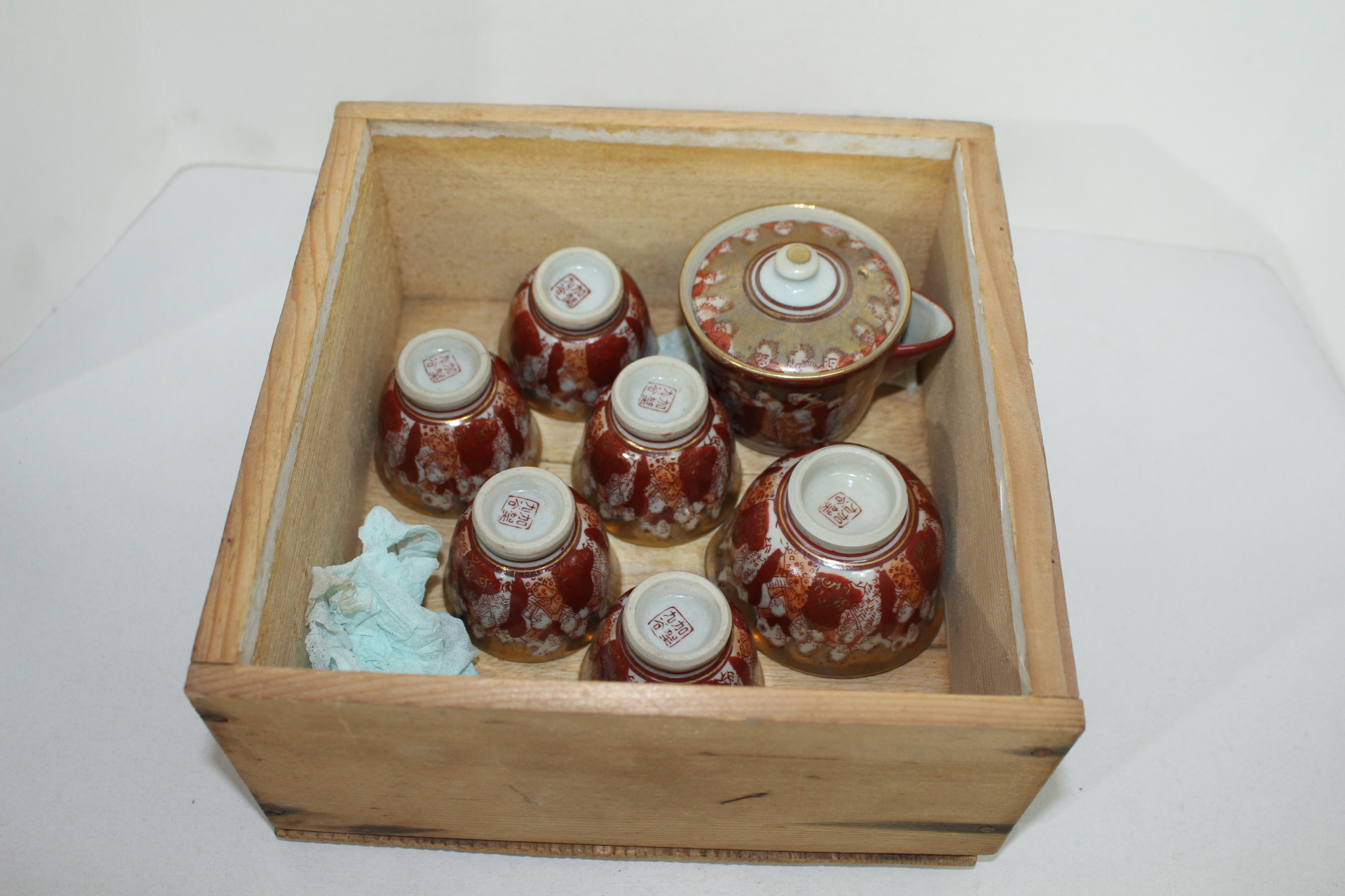 연대가좋은 구다니 신선인물문 5인 다관셋트