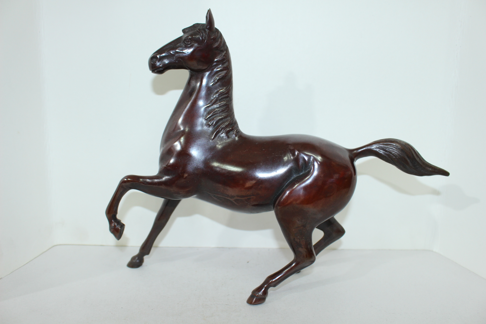 묵직한 청동으로된 청동브론즈 말 조각상