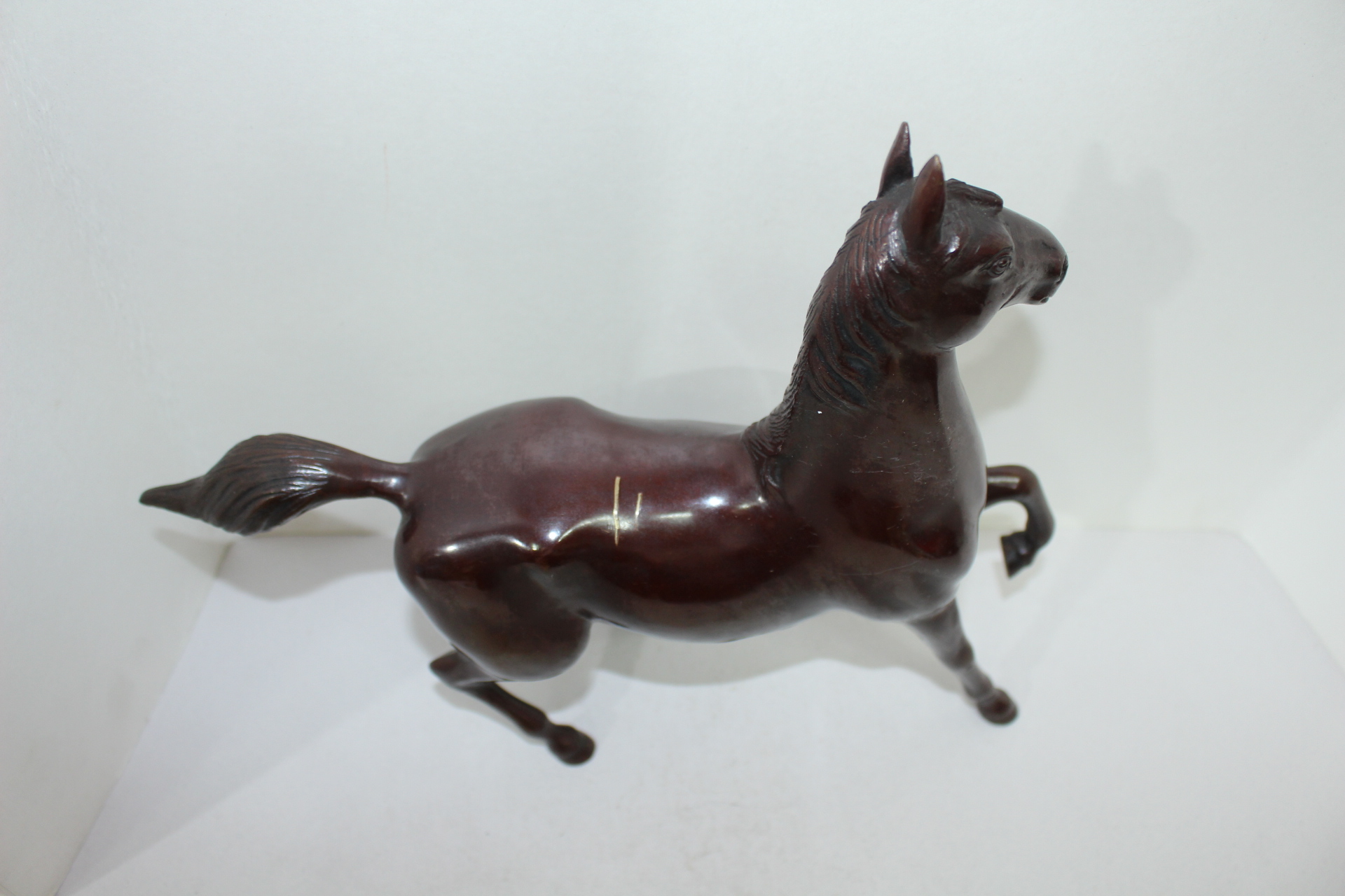 묵직한 청동으로된 청동브론즈 말 조각상