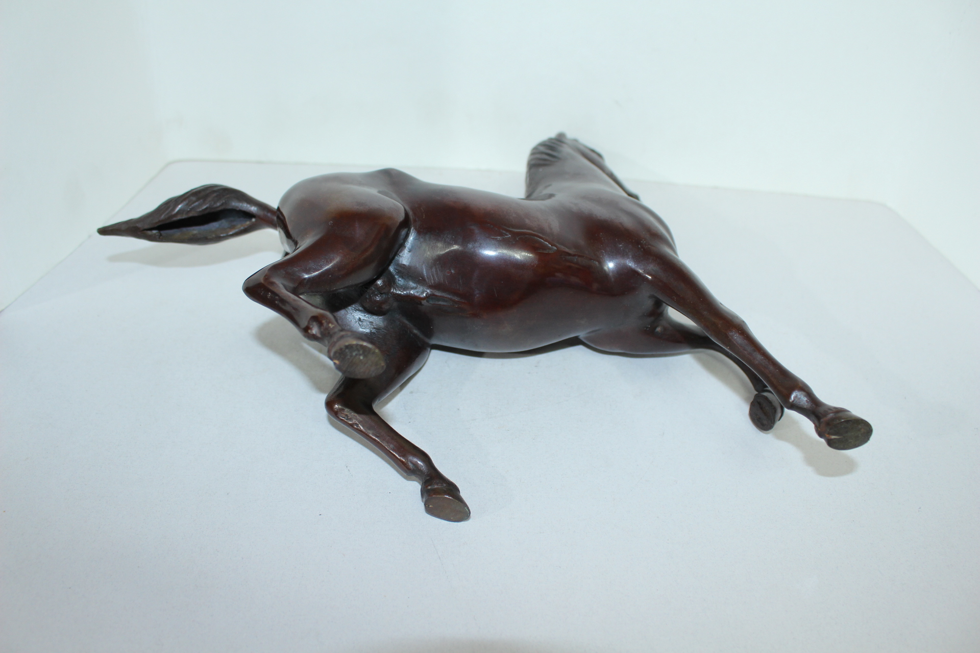 묵직한 청동으로된 청동브론즈 말 조각상