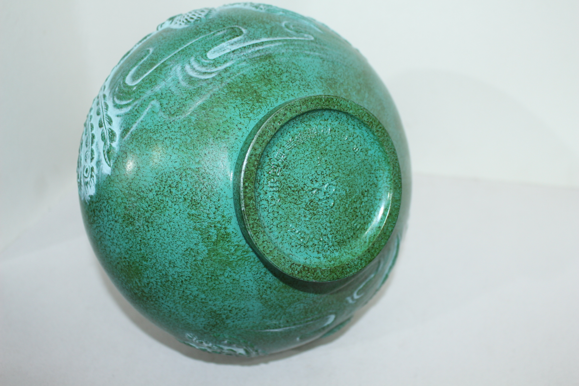 금속합금재질로된 비익조가 양각조각된 이귀 호