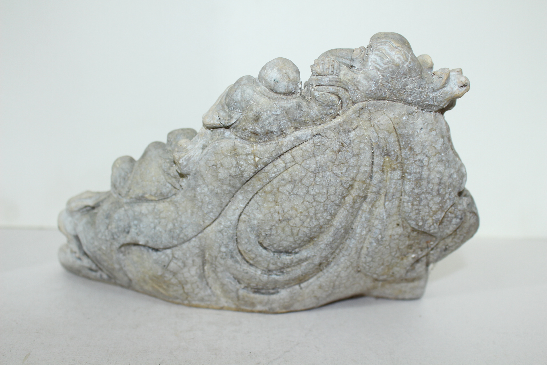 해태용 도인 조각상