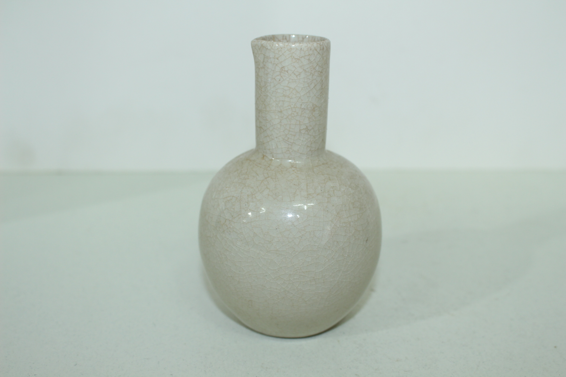 구다니 청화백자 개구리문 주병