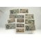 오래된 옛날 일본 지폐 일괄