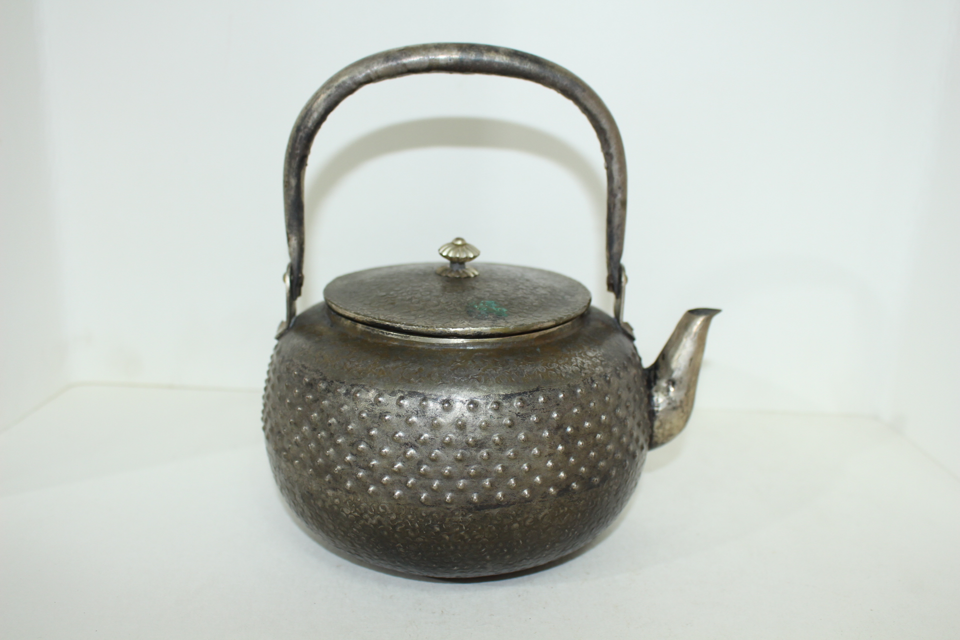 연대가좋은 백동에 은도금된 타출 주자