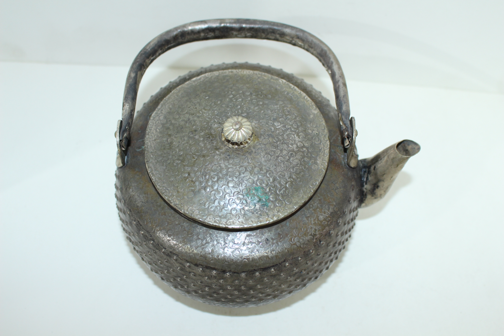 연대가좋은 백동에 은도금된 타출 주자