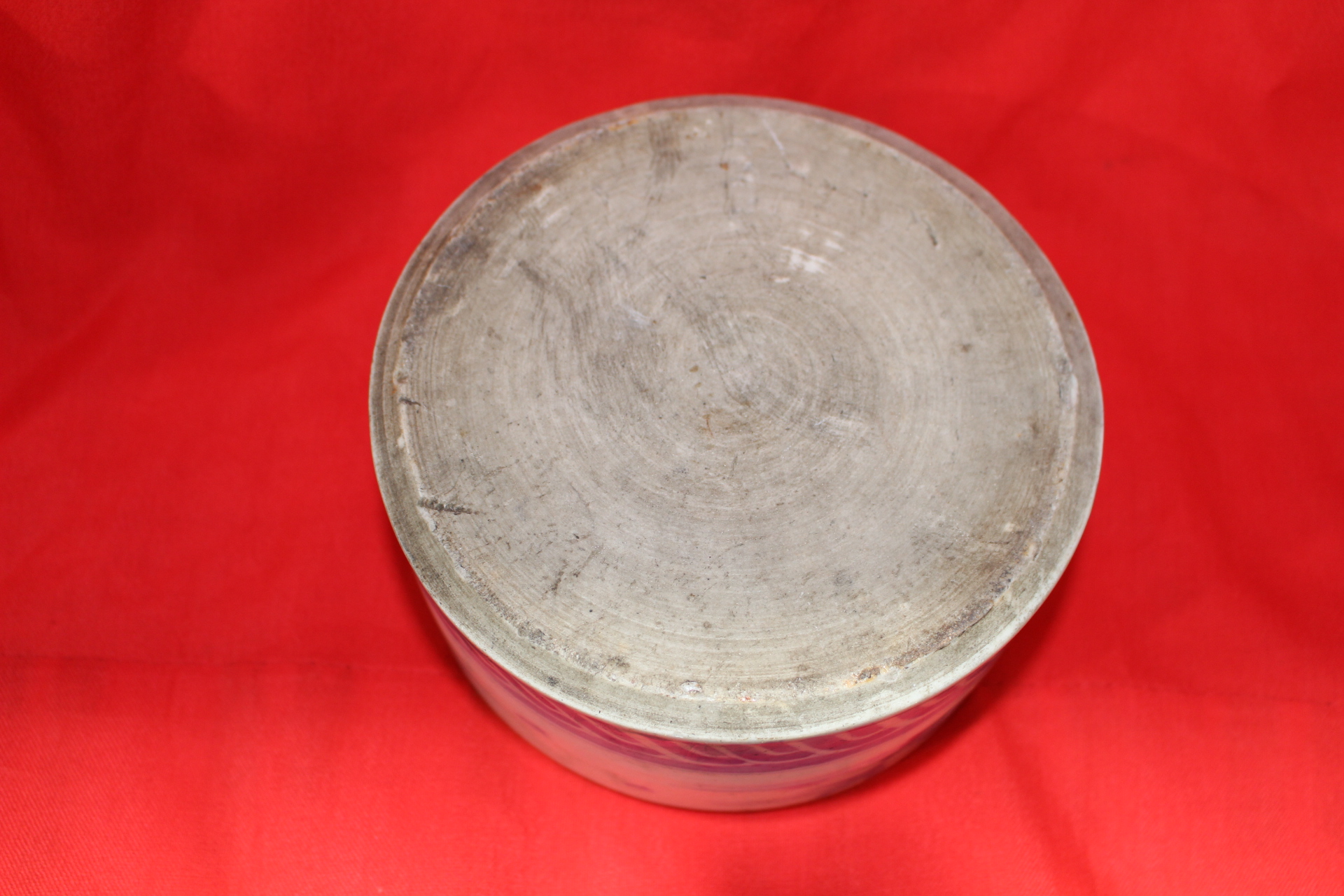 100년이상된 고이마리 청화백자진사어문 사단찬합