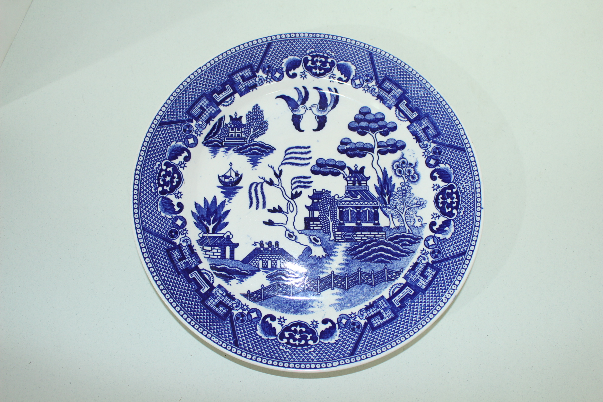 연대가좋은 초창기 분청자 청화산수문 대완