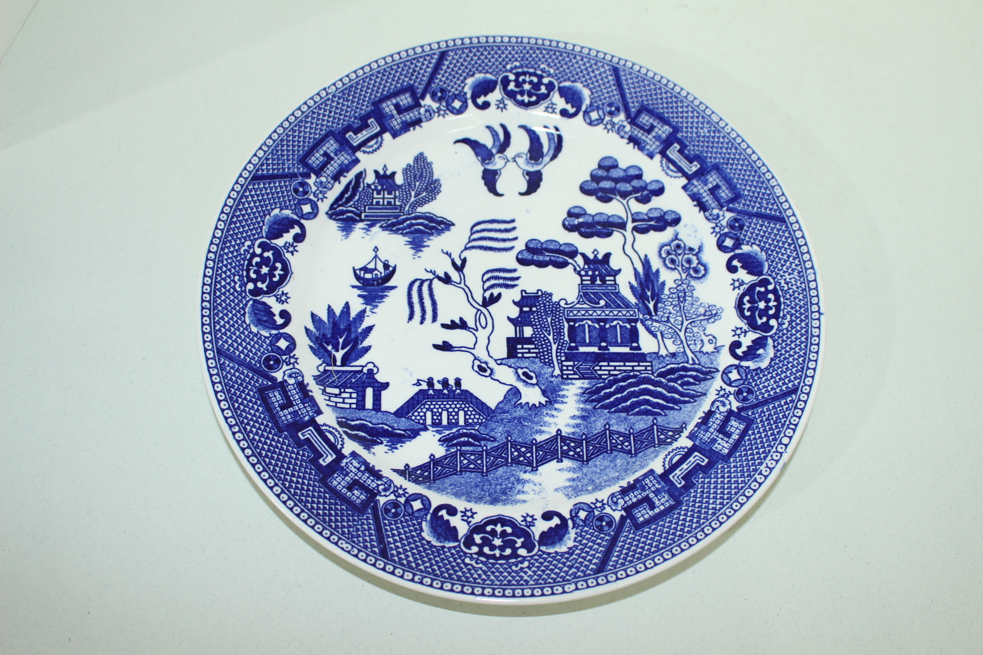 연대가좋은 초창기 분청자 청화산수문 대완