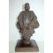 작가의 수결이 있는 묵직한 청동브론즈 인물조각상