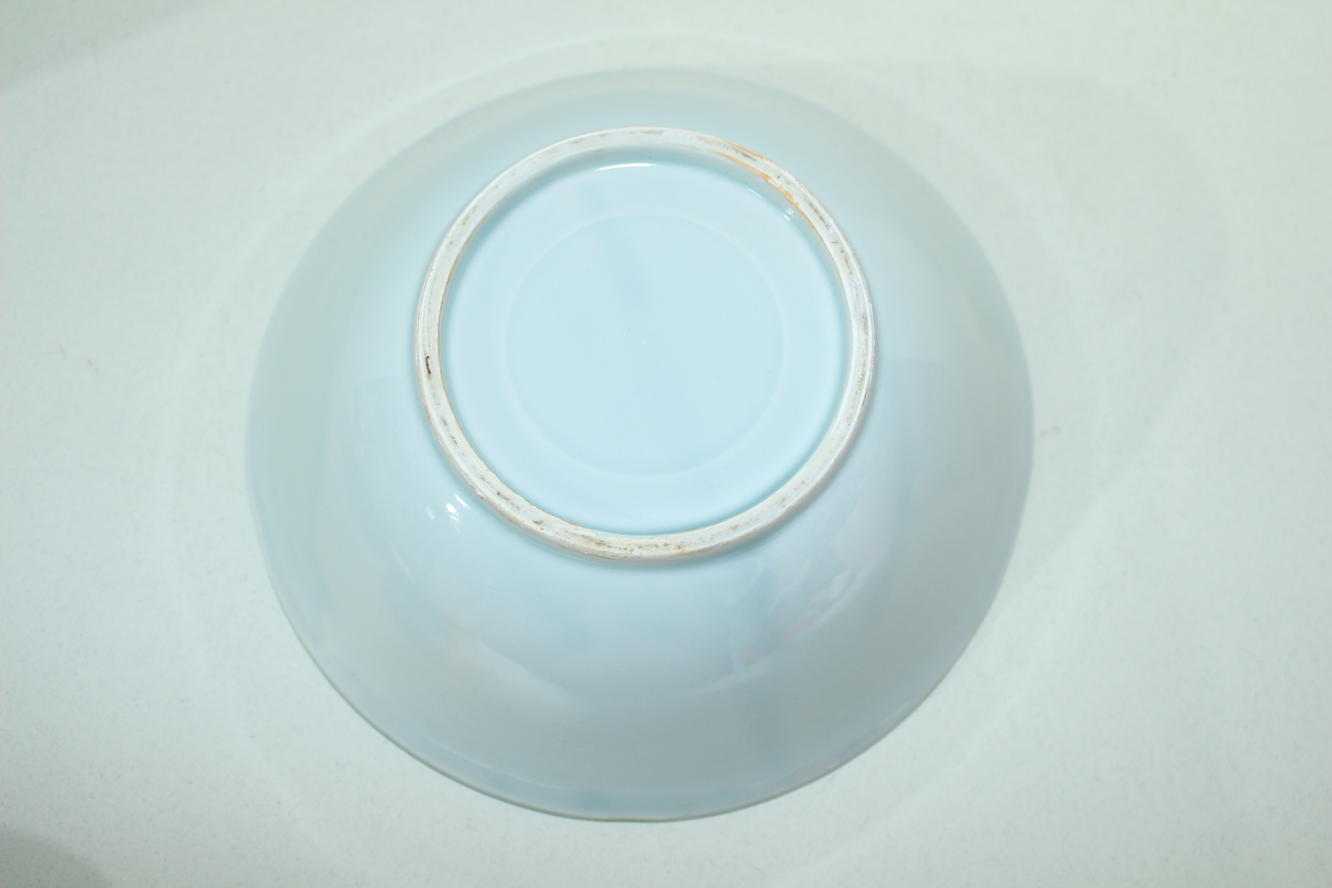 연대가좋은 청화백자 양각화문 완 3점셋트