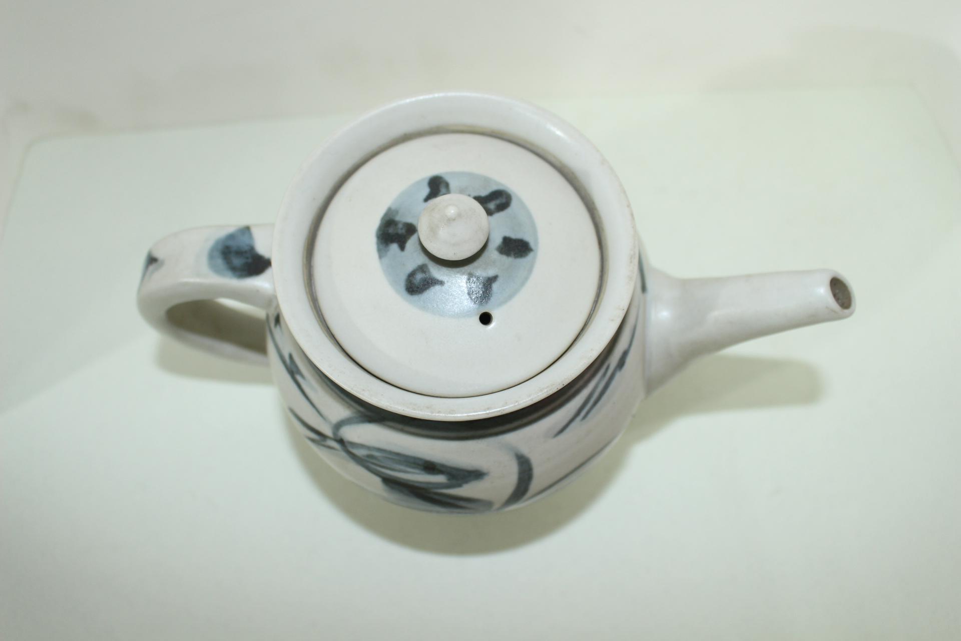 청화백자 초화문 주자