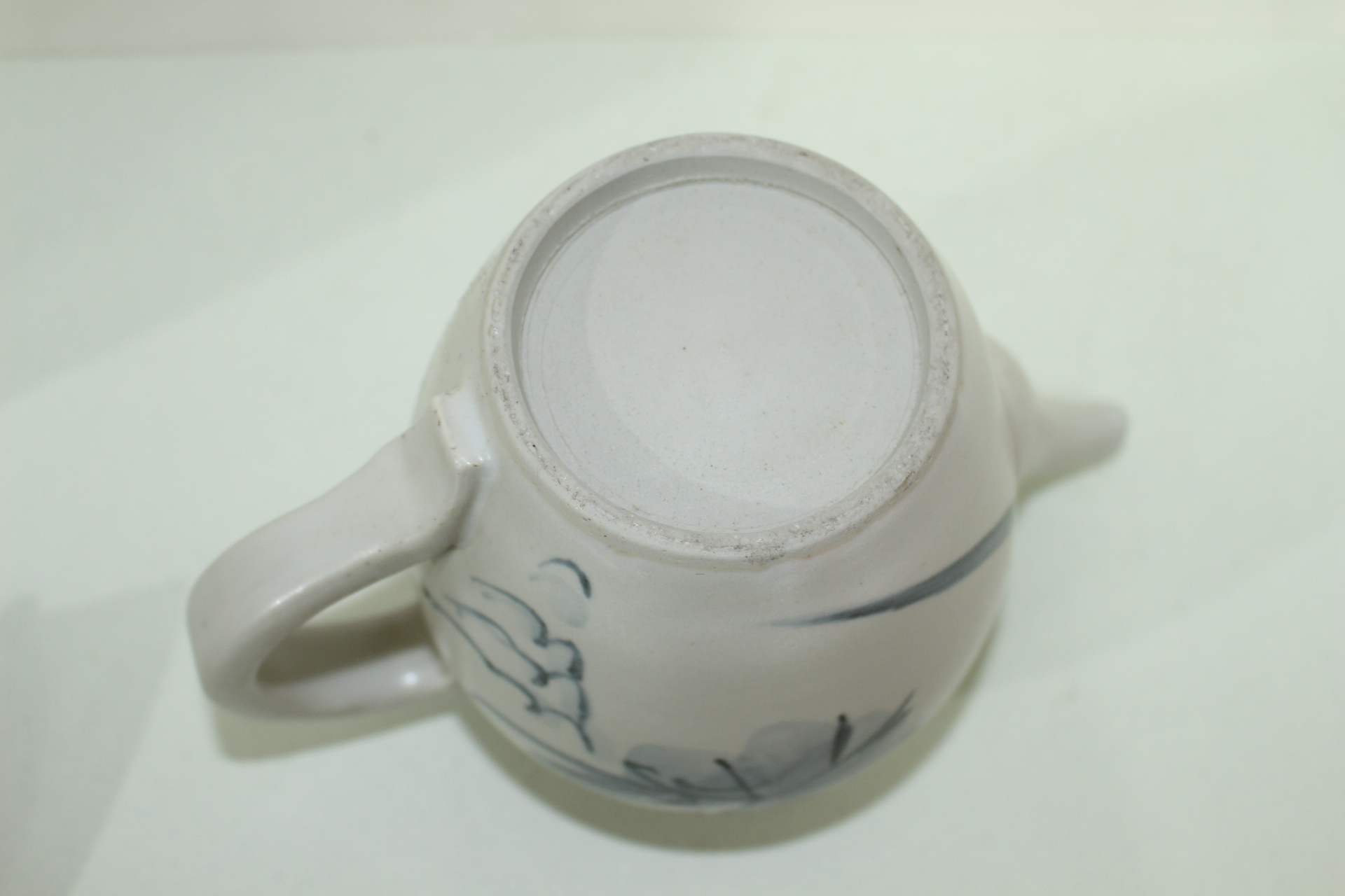 청화백자 초화문 주자