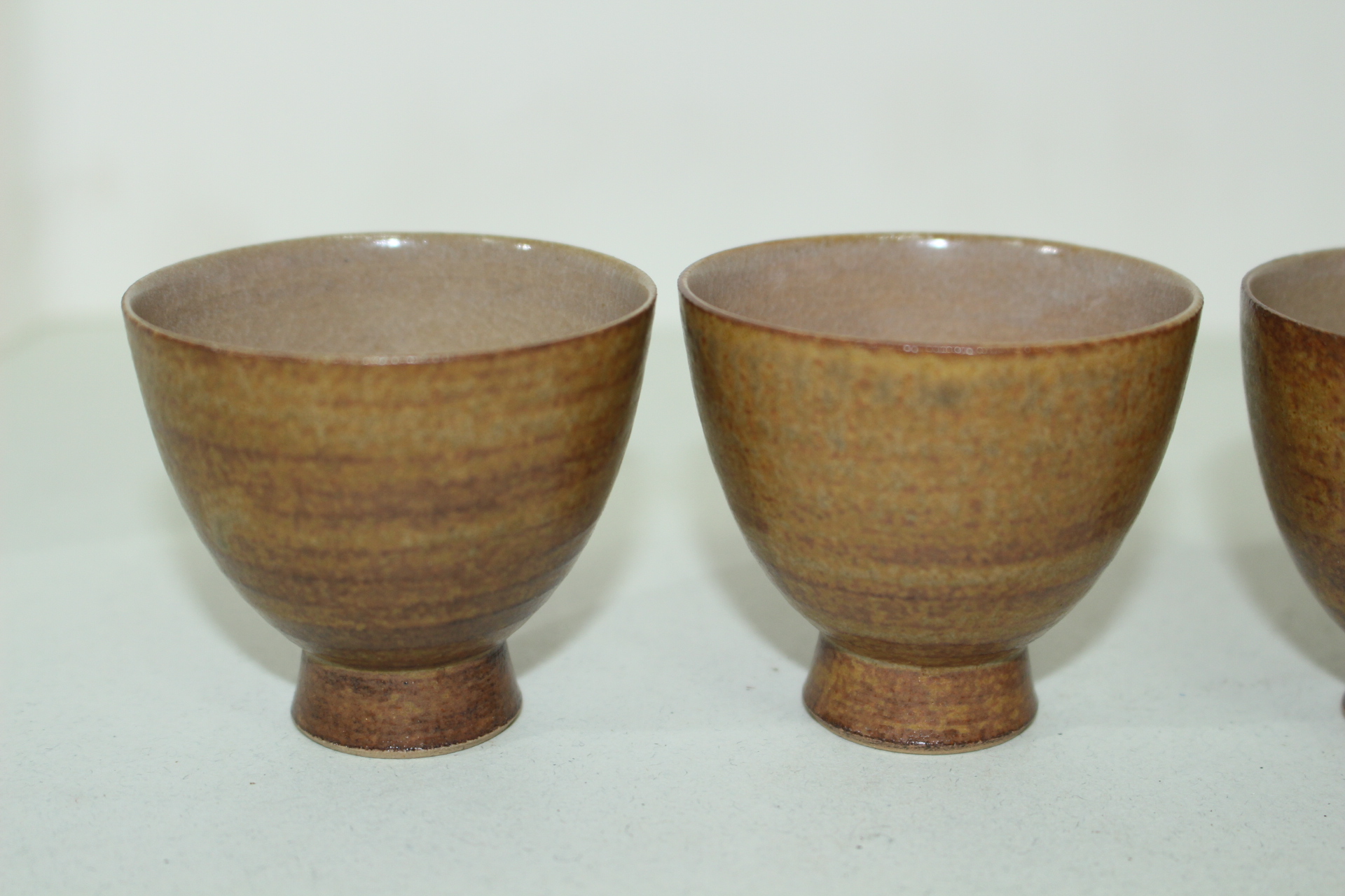 아주얇은 청자잔 5점셋트