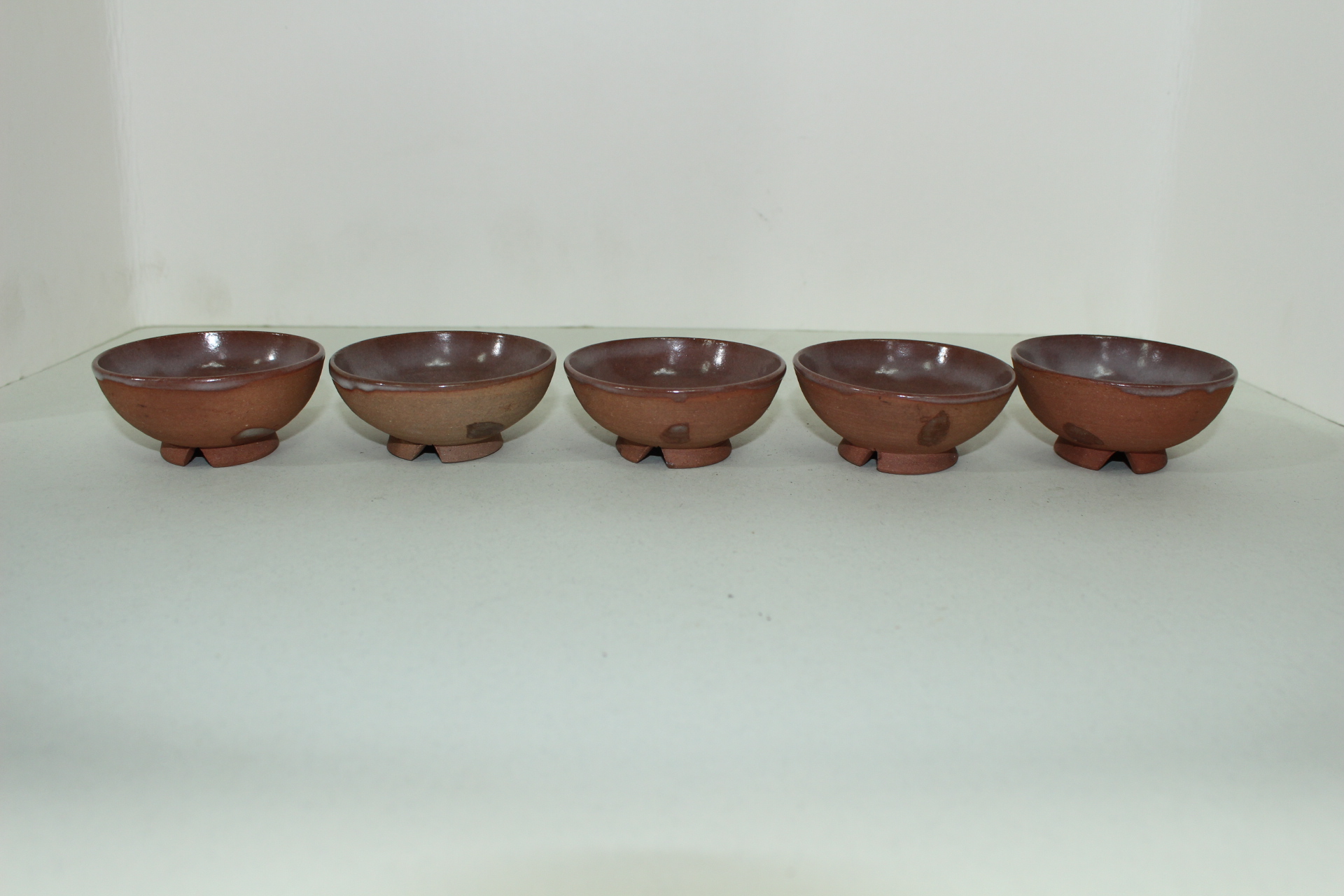 굽따인 청자 여름잔 5점셋트