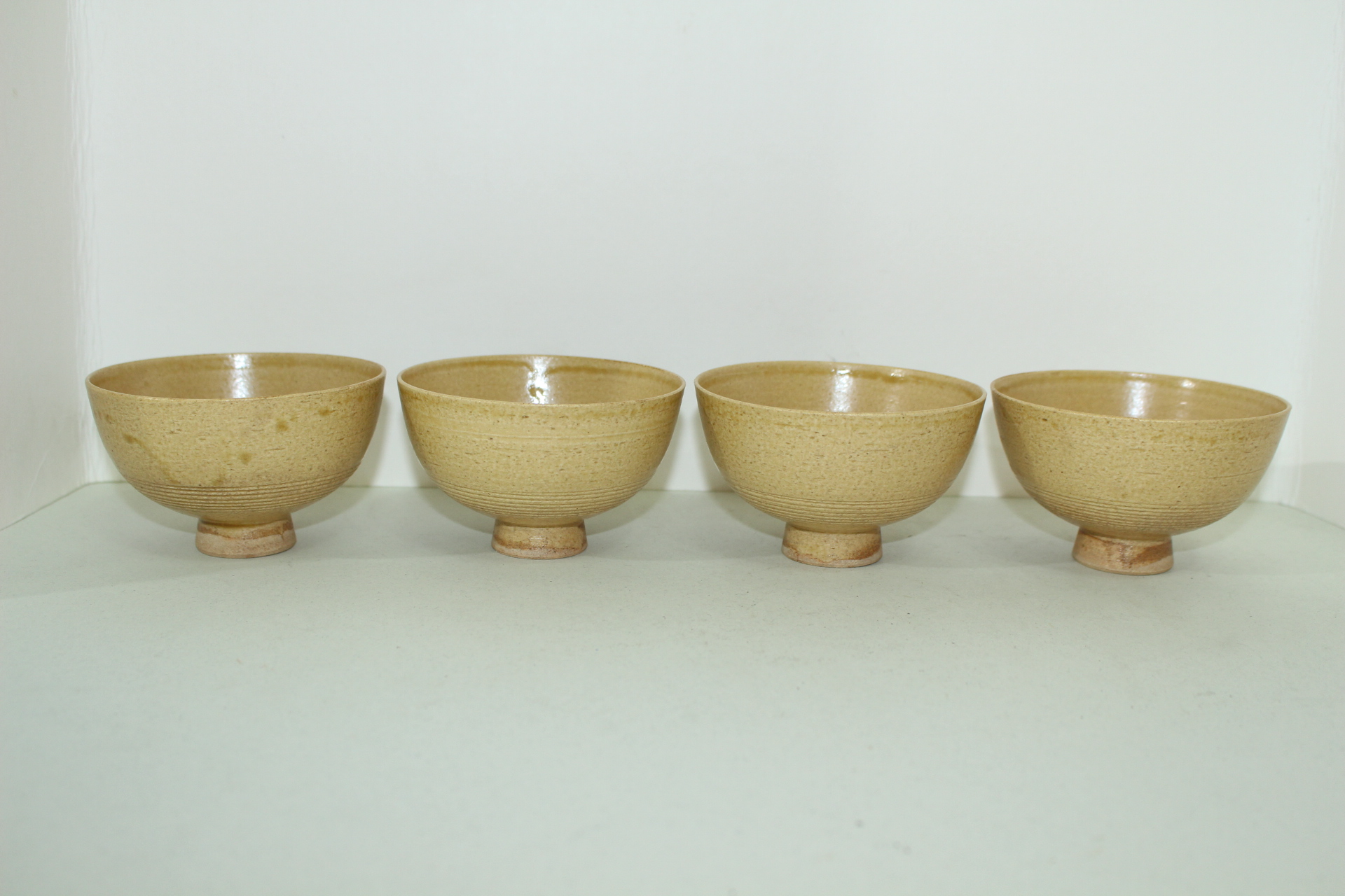 황이라보청자 복자문 잔 4점셋트