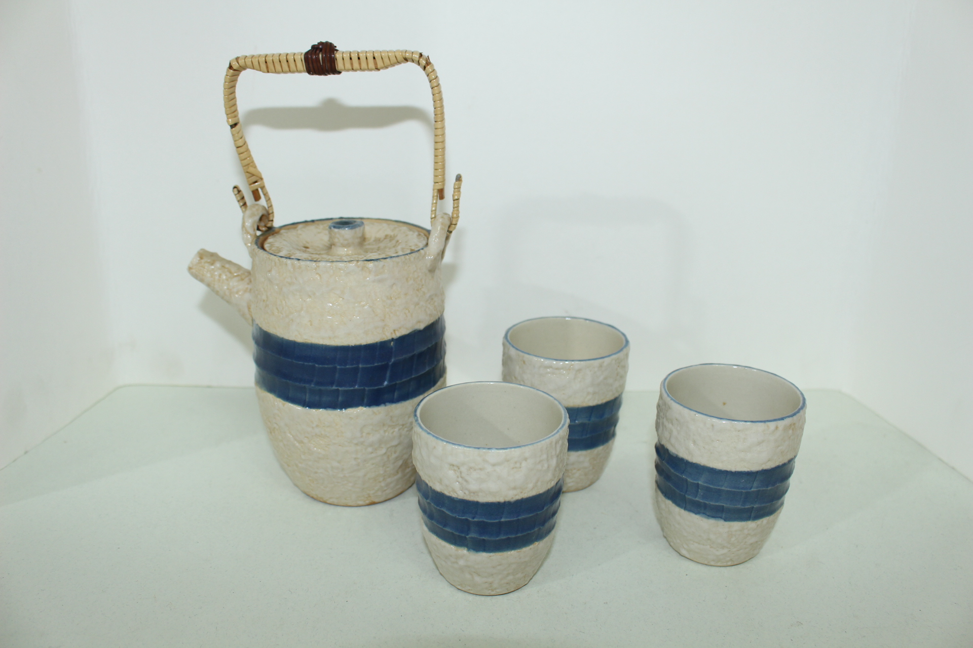 연대가좋은 분청자 3인 다관셋트