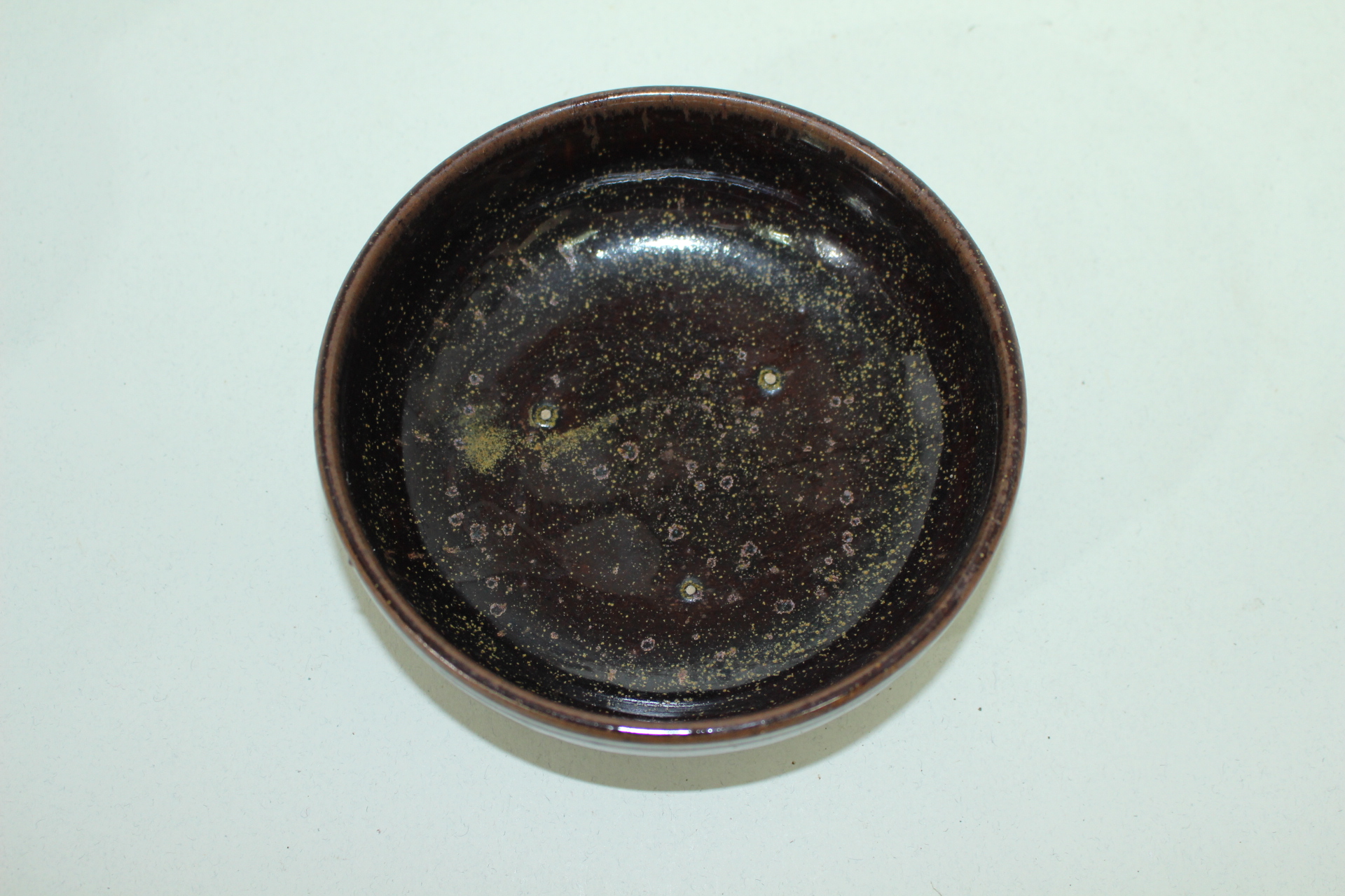 흑유청자 덴모꾸 자완