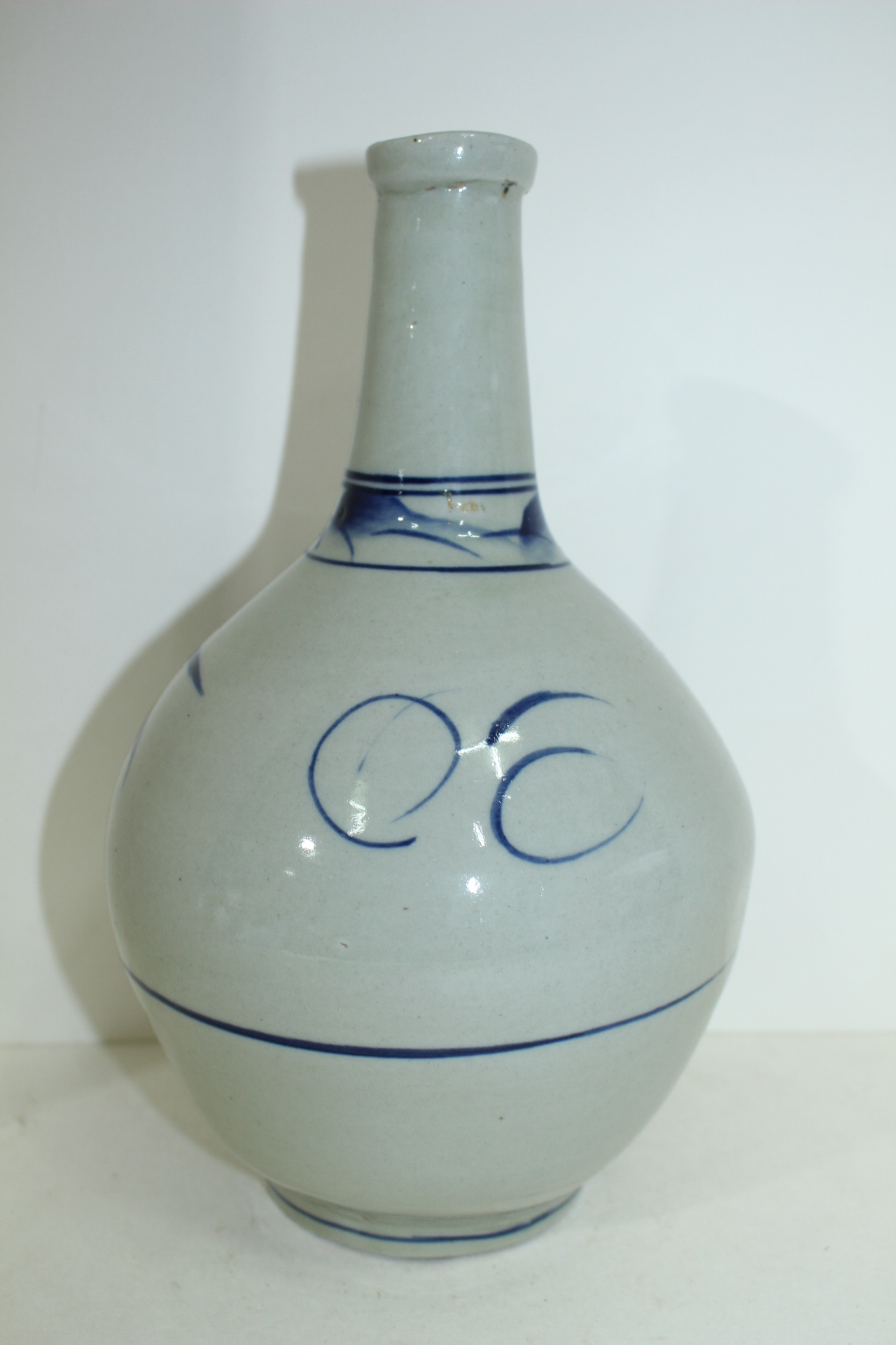 연대가좋은 청화백자화문 주병